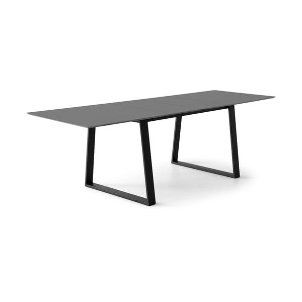 Tavolo da pranzo pieghevole antracite 100x210 cm Meza - Hammel Furniture-image-1