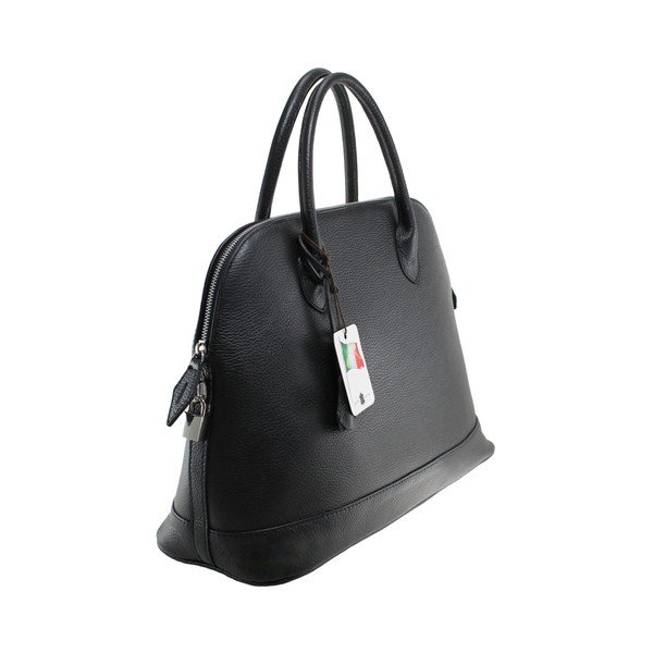 Borsa in pelle nera Griot - Chicca Borse-image-1