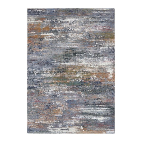 Tappeto Arty Trappes grigio-marrone, 80 x 150 cm - Elle Decoration