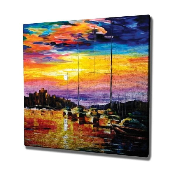 Riproduzione murale su tela, 45 x 45 cm Leonid Afremov - Wallity