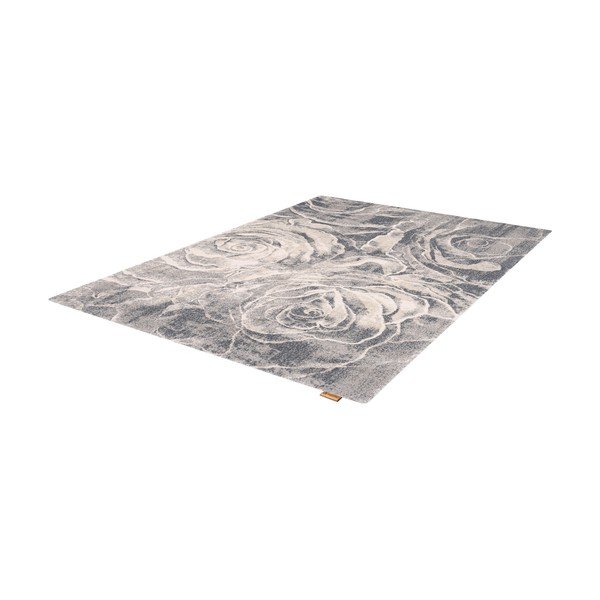 Tappeto in lana grigio 160x240 cm Ros - Agnella-image-2