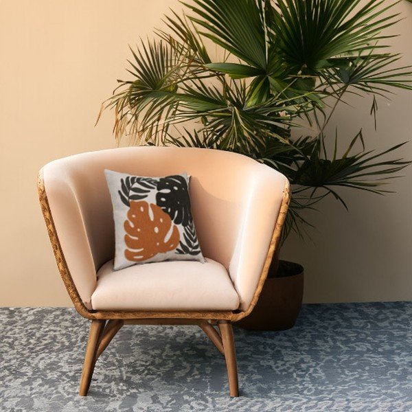 Cuscino decorativo in lino 43x43 cm – Mioli Decor-image-1