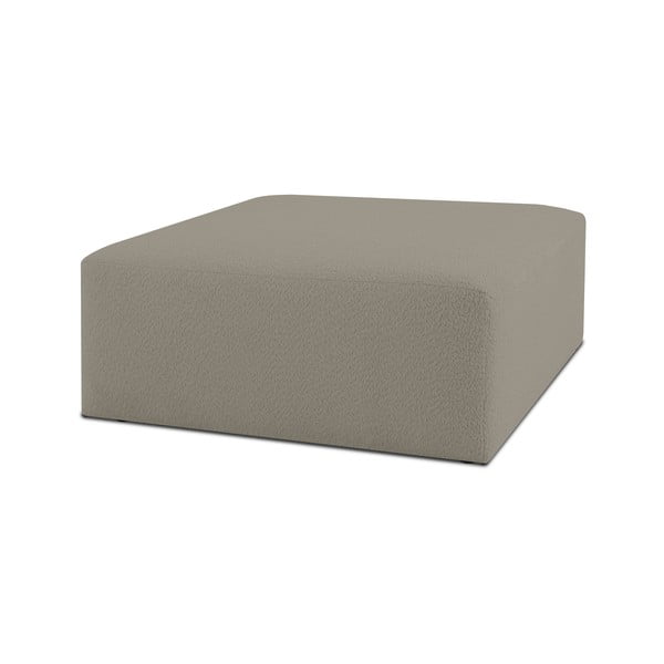 Modulo divano marrone chiaro in tessuto bouclé Roxy - Scandic-image-2