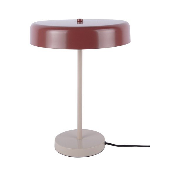 Lampada da tavolo burgundy in metallo (altezza totale 40 cm) Reina Palo – Leitmotiv