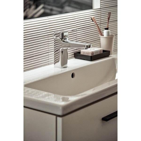 Miscelatore da bagno argentato effetto lucido Ceraplan - Ideal Standard-image-3