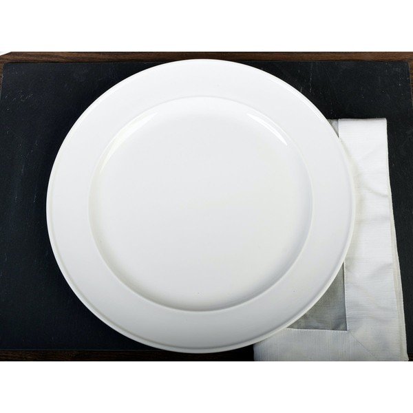 Piatto in porcellana bianca, ø 29 cm Ridget - Mikasa-image-3