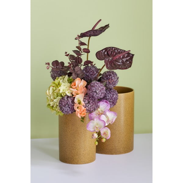 Set di 2 vasi in ceramica ø 18 cm Edna - Hübsch-image-2