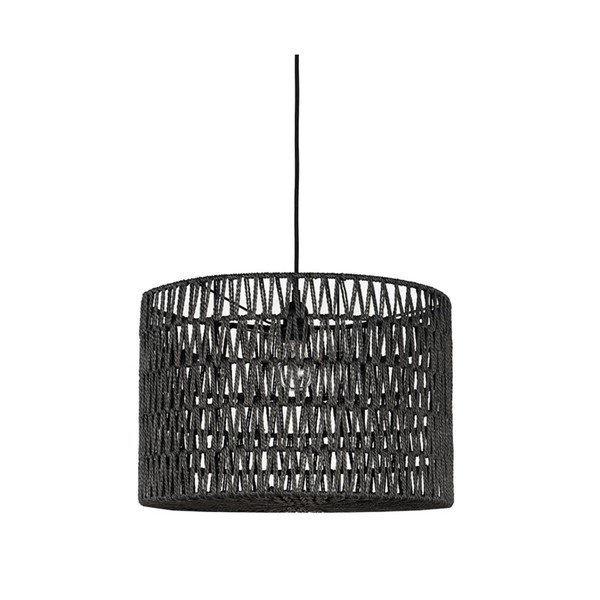 Černé stropní svítidlo LABEL51 Stripe
