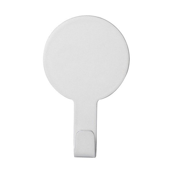 Set di ganci senza foratura bianco opaco in metallo 2 pz Fixeo – douceur d'intérieur-image-1