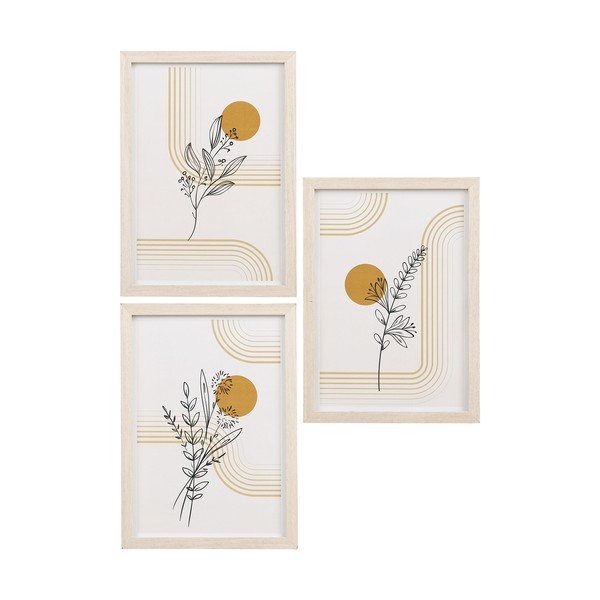 Cornici in set colore naturale chiaro da appendere 3 pz 21x30 cm Madison – House Nordic