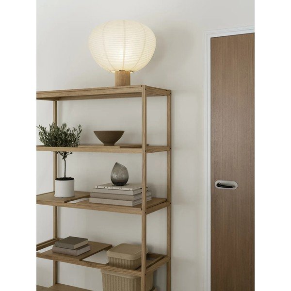 Scaffale di colore naturale con effetto rovere 105x170x40 cm Sukoya – Blomus-image-4