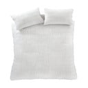 Biancheria da letto singola bianca 135x200 cm Seersucker - Catherine Lansfield