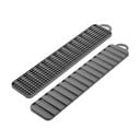 Tappetino scolapiatti grigio in plastica 42x8 cm Gravity – Metaltex