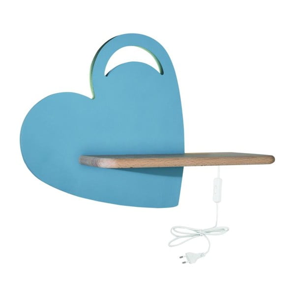 Apparecchio blu per bambini Heart - Candellux Lighting