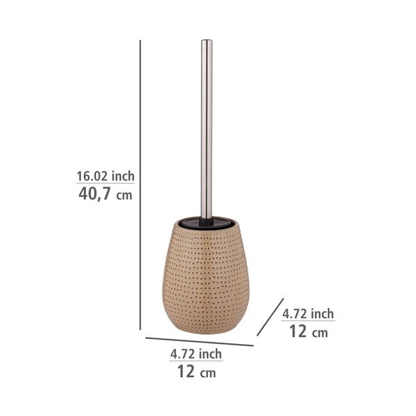 Scopino in ceramica beige Bellante - Wenko-image-2