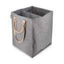 Cesta per il bucato grigia in tessuto 71 l Laundry Hub Tweed duplo – Rolser