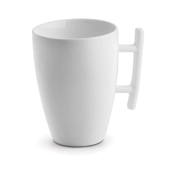 Tazza da latte bianca in porcellana 300 ml Squito – BonBistro