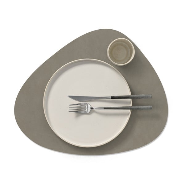 Tovaglietta in eco pelle 37x44 cm Curve L Double Nupo – LIND DNA-image-4