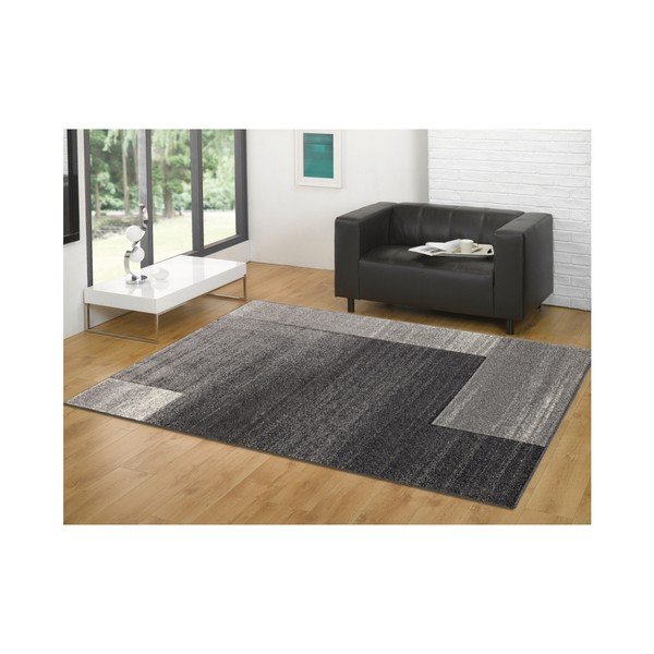 Koberec Webtappeti Intarsio Gradient Coal, 120 x 170 cm