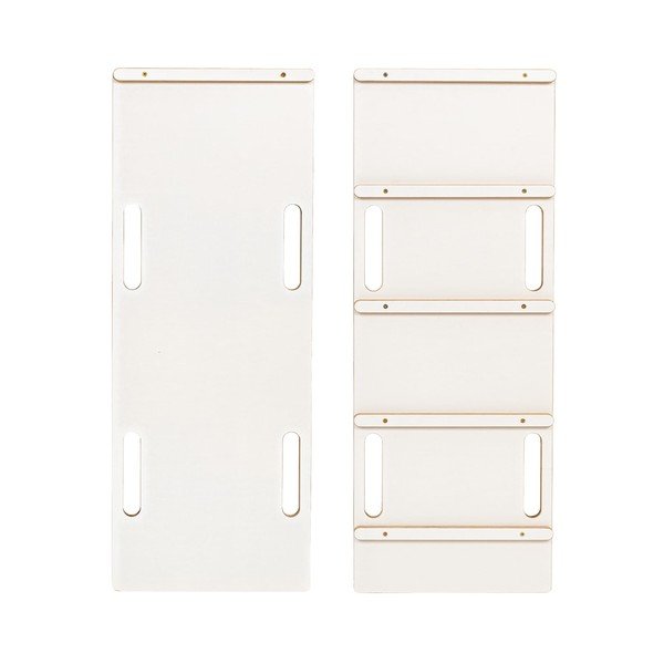 Arco a dondolo montessori bianco in pino massiccio 39x75x38 cm Montessori – Meowbaby-image-4