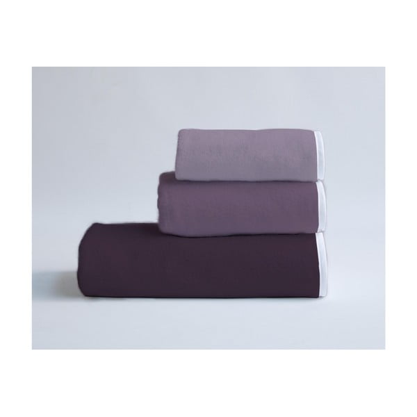 Set di 3 asciugamani in cotone Violet Pallete - Velvet Atelier