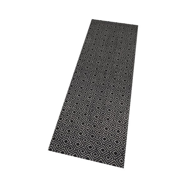 Runner grigio e nero Vila, 60 x 180 cm Cook & Clean - Zala Living-image-1