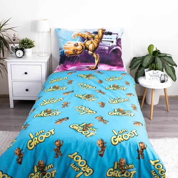 Biancheria da letto per bambini in cotone per letto singolo 140x200 cm Groot - Jerry Fabrics-image-3