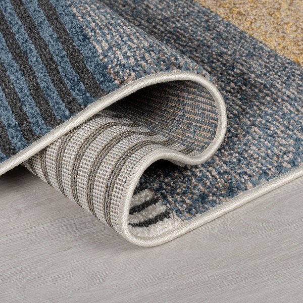 Tappeto giallo/blu 160x230 cm Brix - Flair Rugs-image-1