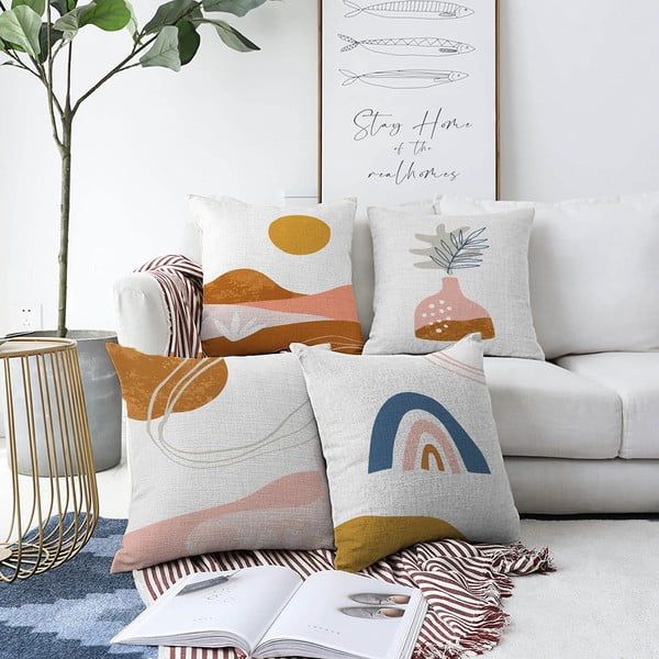 Set di 4 federe Desert, 55 x 55 cm - Minimalist Cushion Covers