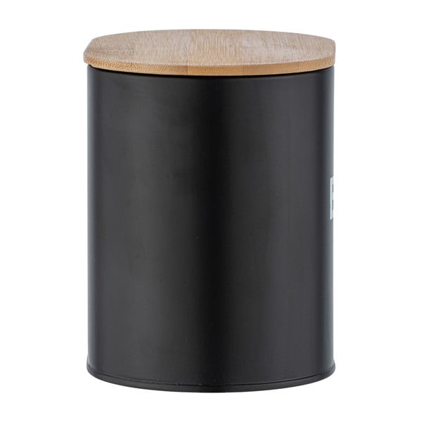 Contenitore da bagno nero con coperchio Gara - Wenko-image-4