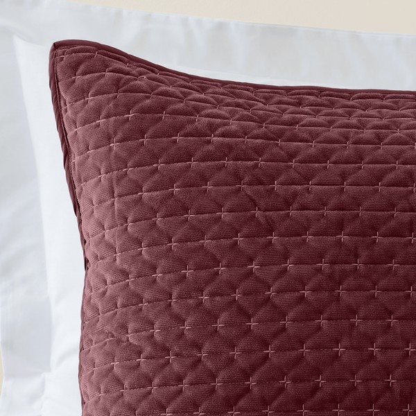 Federe decorative in set in velluto 2 pz 50x75 cm Attica Velvet – Bianca-image-3