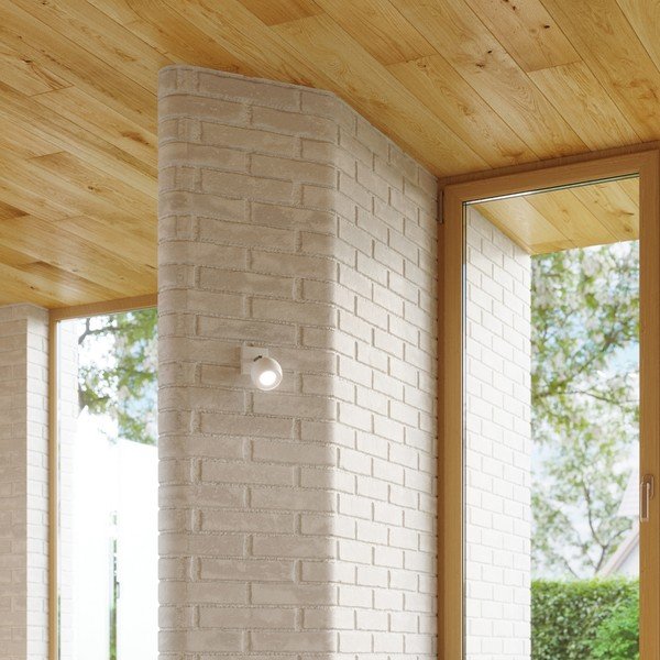 Faretto bianco 10x118 cm Ollo - Sollux-image-3