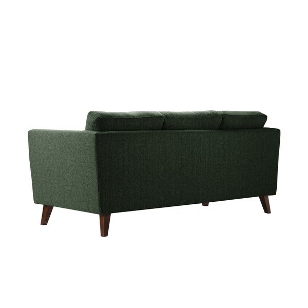 Divano verde scuro , 207 cm Elisa - Jalouse Maison-image-4