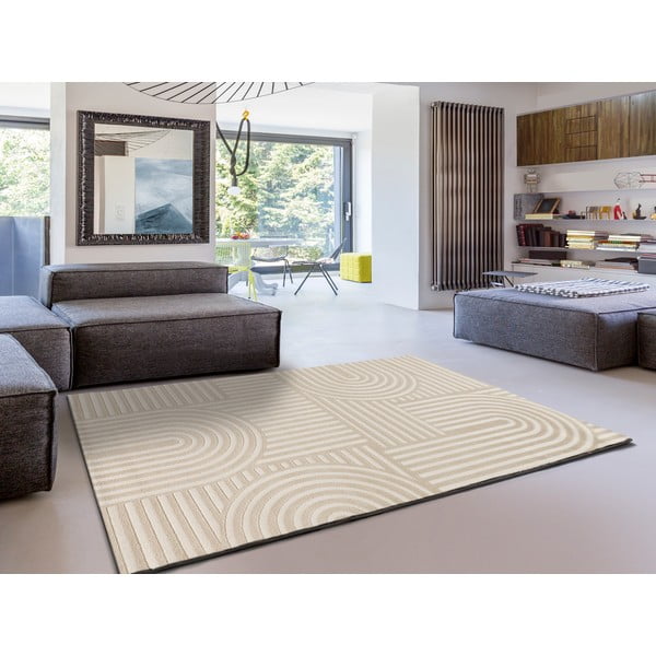 Tappeto crema 160x230 cm Zen - Universal-image-2