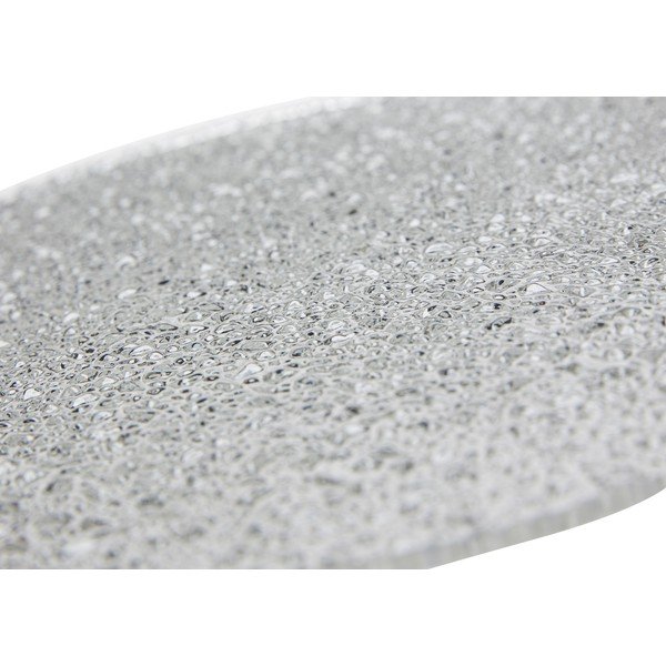 Lampada da tavolo cachi con paralume in vetro (altezza 35 cm) Disc - Hübsch-image-1