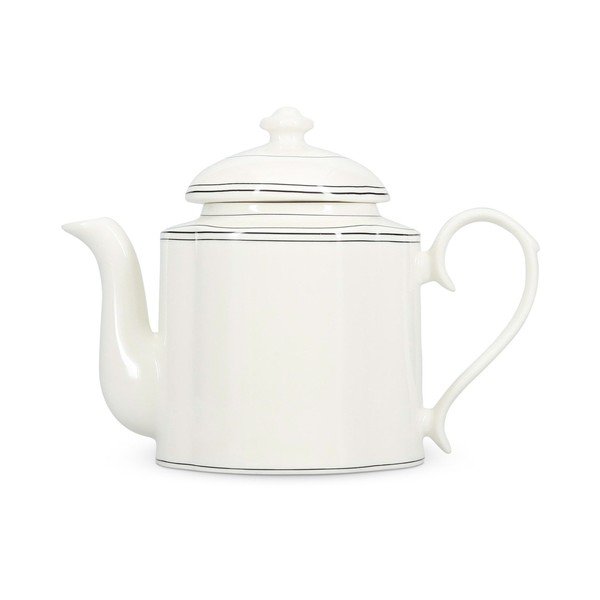 Teiera bianca in new bone china 1,3 l Odette – S|P Collection