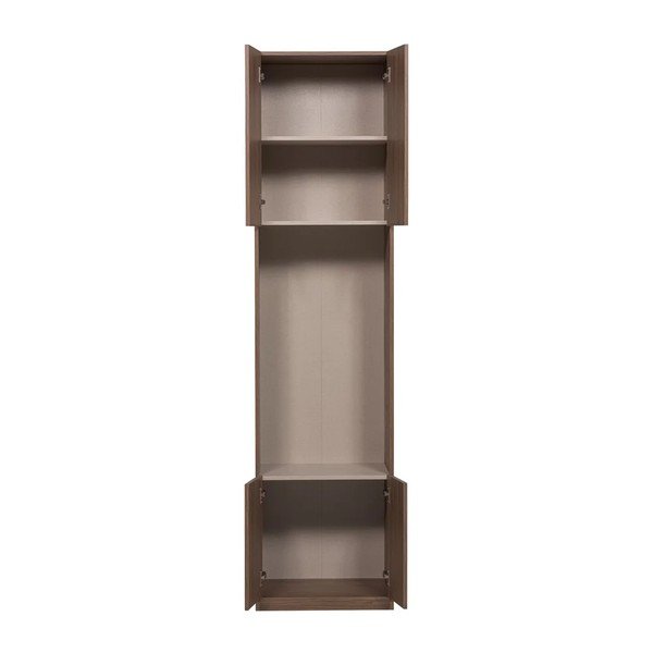Mobile componibile colore naturale scuro 54x215 cm Build – WOOOD-image-3