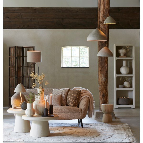 Tavolino rotondo in ceramica ø 28,5 cm Finca - Light & Living-image-1