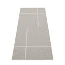 Passatoia da interno/esterno grigio chiaro/color crema 70x180 cm Fred Linen – Pappelina