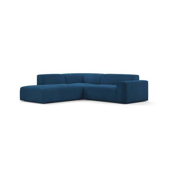Divano angolare in velluto a coste turchese, 260 cm, angolo sinistro Karen - Marie Claire Home-image-2