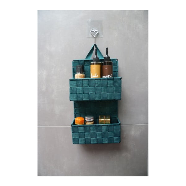 Cesto sospeso verde a due livelli Bristol - Compactor-image-1