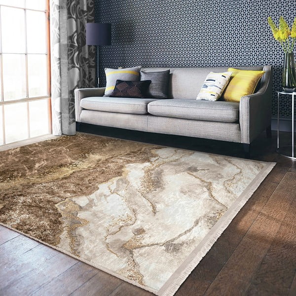 Tappeto beige 80x200 cm - Mila Home-image-4