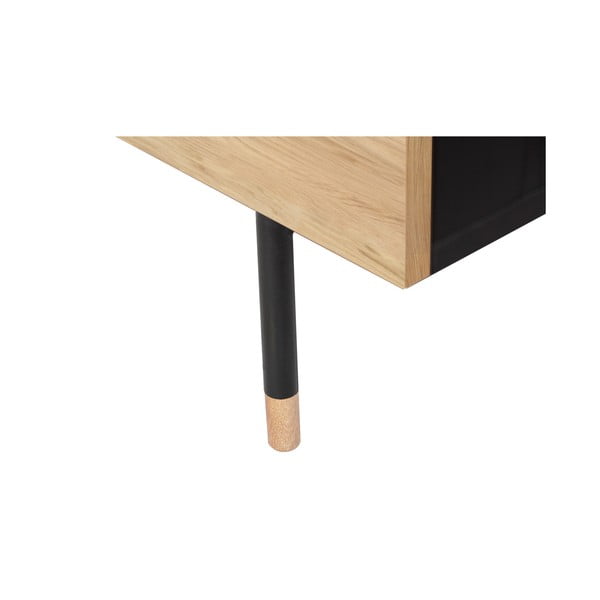 Comodino di colore naturale con effetto rovere Jugend – Woodman-image-3