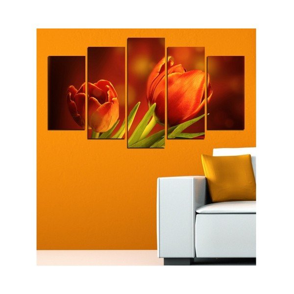 Pittura in più parti Yendello, 102 x 60 cm - Insigne-image-1