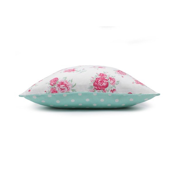 Federa verde menta , 40 x 60 cm Roses - WeLoveBeds-image-1