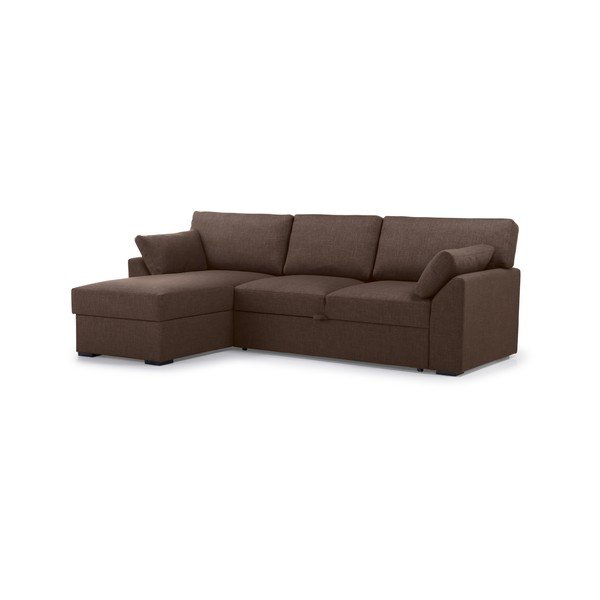 Divano letto angolare marrone (angolo sinistro) Janson - Scandic-image-2