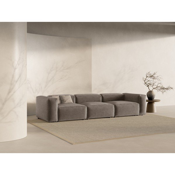 Divano marrone 364 cm Bergamo – Cosmopolitan Design-image-1