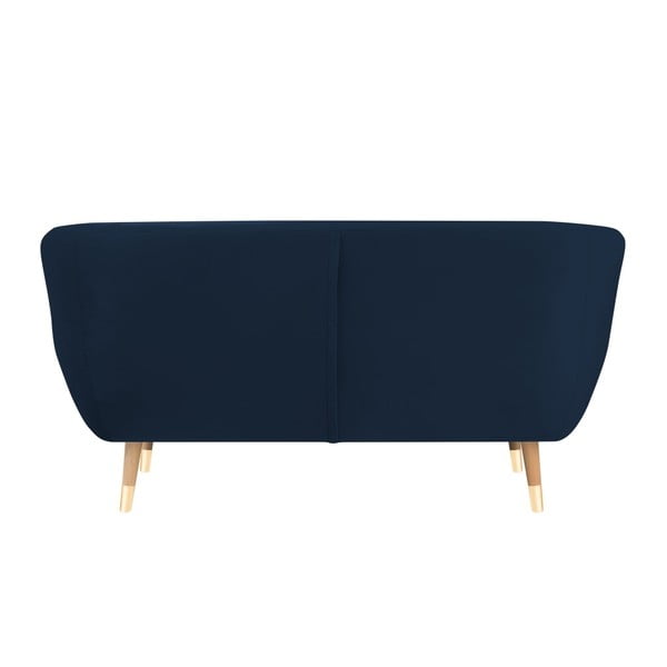 Divano a due posti blu scuro Amelie - Mazzini Sofas-image-3