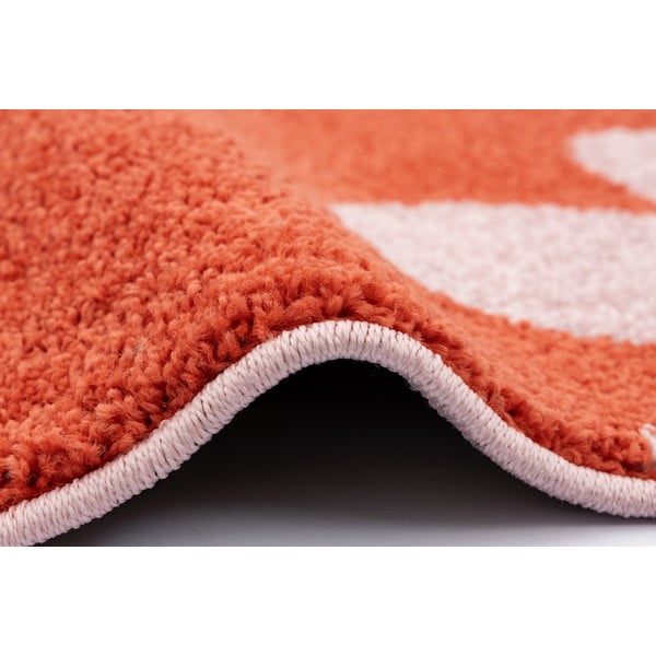 Tappeto per bambini rosso e rosa 100x170 cm Lolly Coral – FD-image-2
