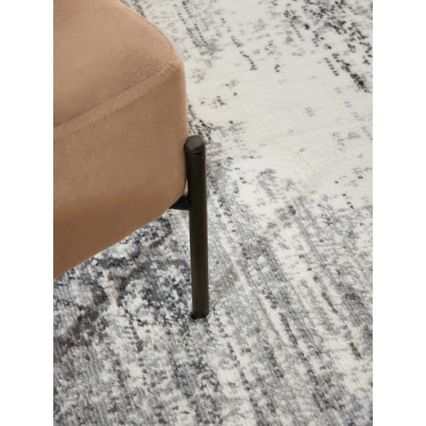 Tappeto rotondo grigio/color crema ø 160 cm Gloria Lydia – Hanse Home-image-3